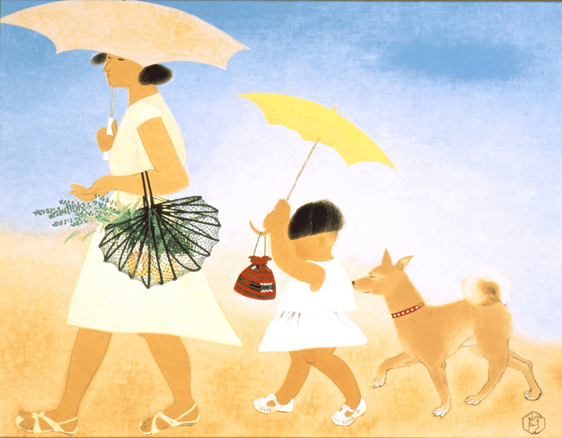 小倉遊亀 女性画家の先駆者の涼やかなる画風。｜Shae Makuno