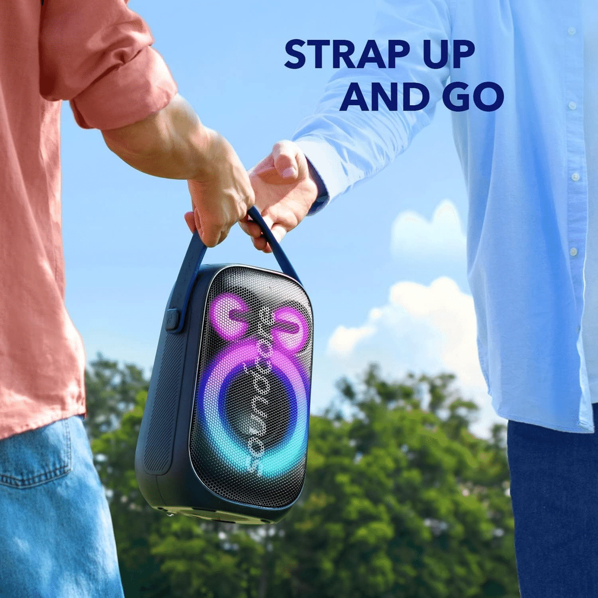 スピーカー・ウーファー Anker Soundcore Rave Neo2 NEW Soundcore Anker Rave Neo 2 Portable Bluetooth Stereo