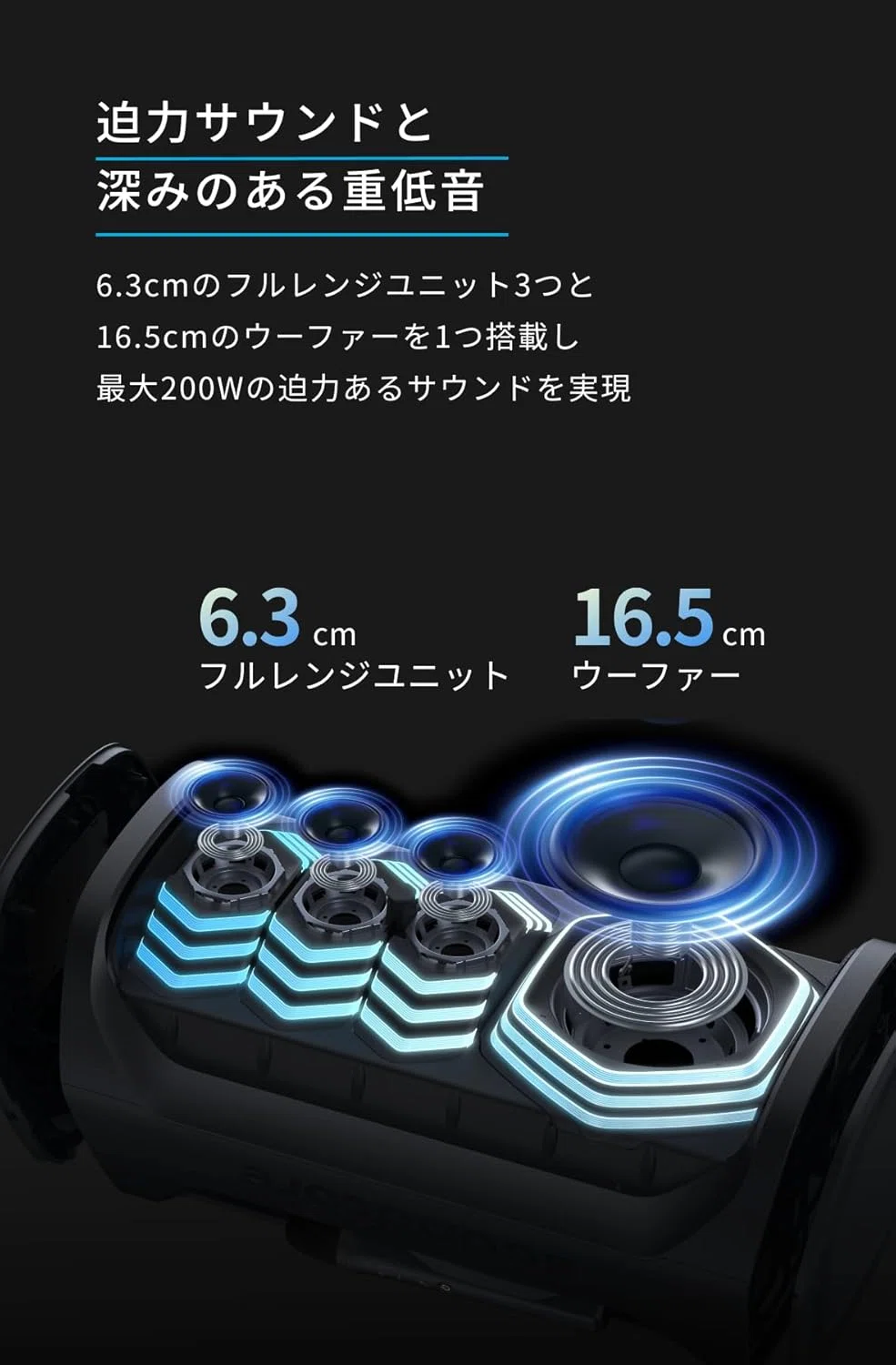 Anker Soundcore Rave 3S: AI搭載でカラオケも楽しめる高出力Bluetooth