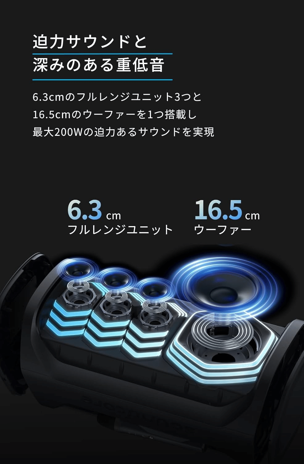 Anker Soundcore Rave 3S: AI搭載でカラオケも楽しめる高出力