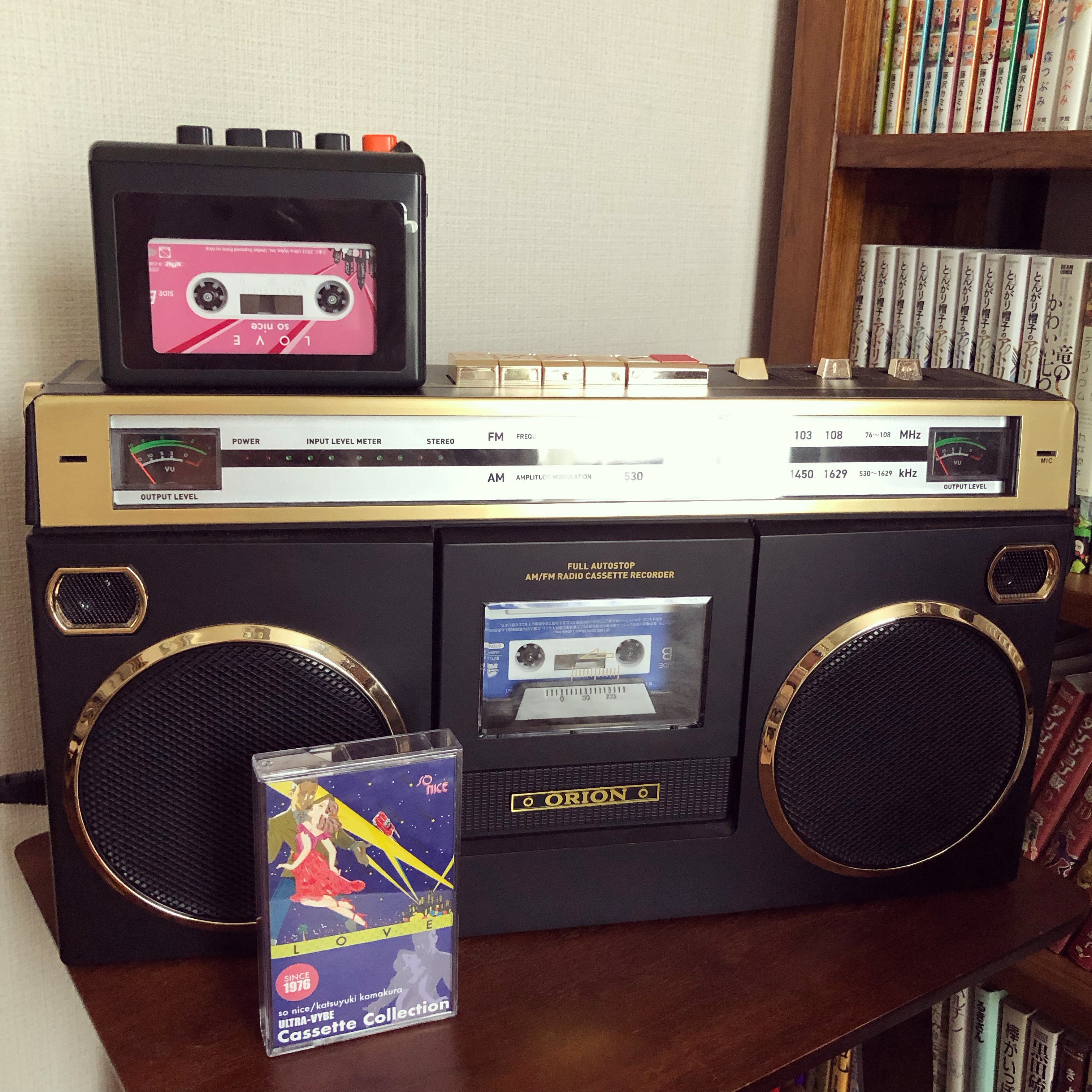 ポータブルカセットプレーヤーを買いました。｜たじまなおと
