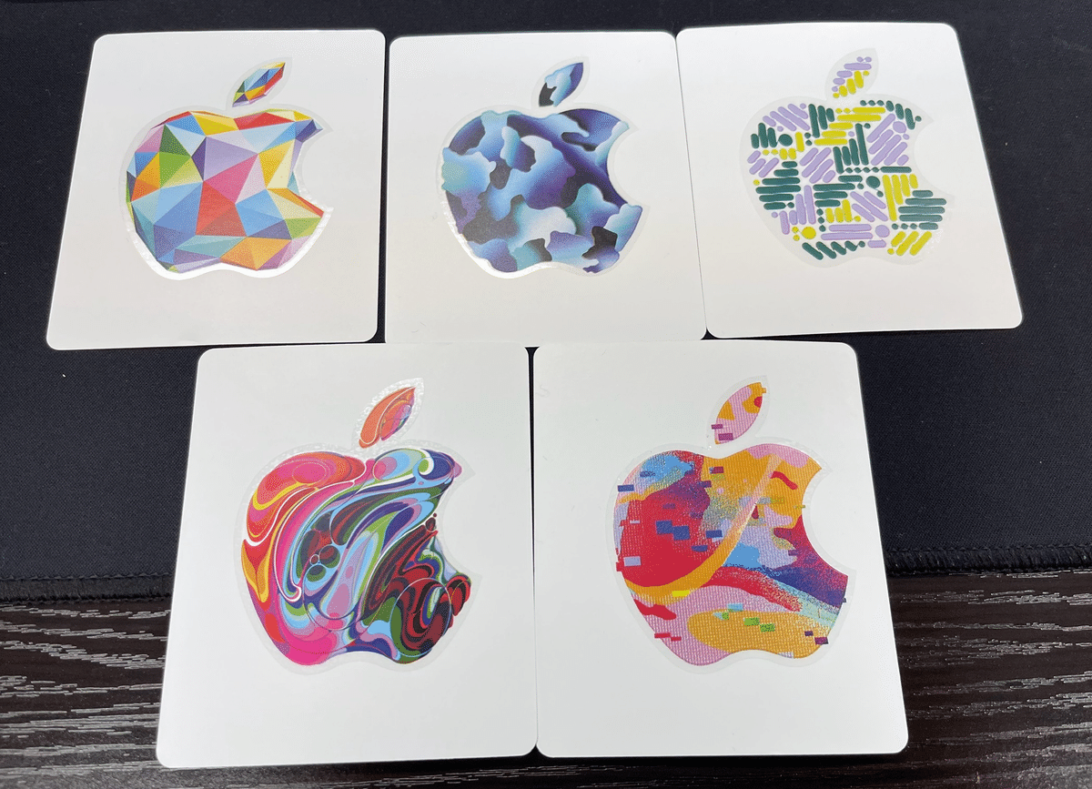 Appleのシール Apple - アップル 純正 シールの通販 by cowcow's shop