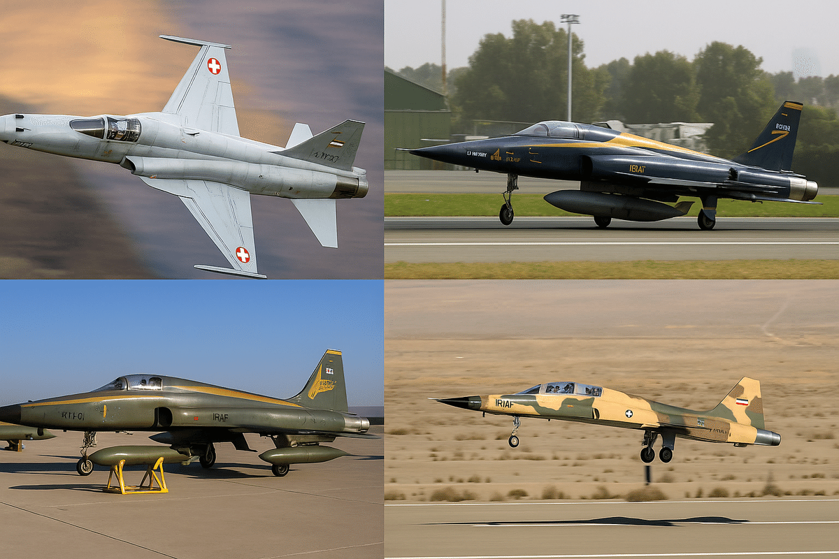 東西の軍用機が入り交じるイラン空軍〜どうなるイスラエル戦