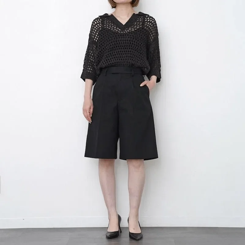 シーズン到来【THE SHINZONE】SUMMER GABARDINE HALF PANTS｜THIRTY