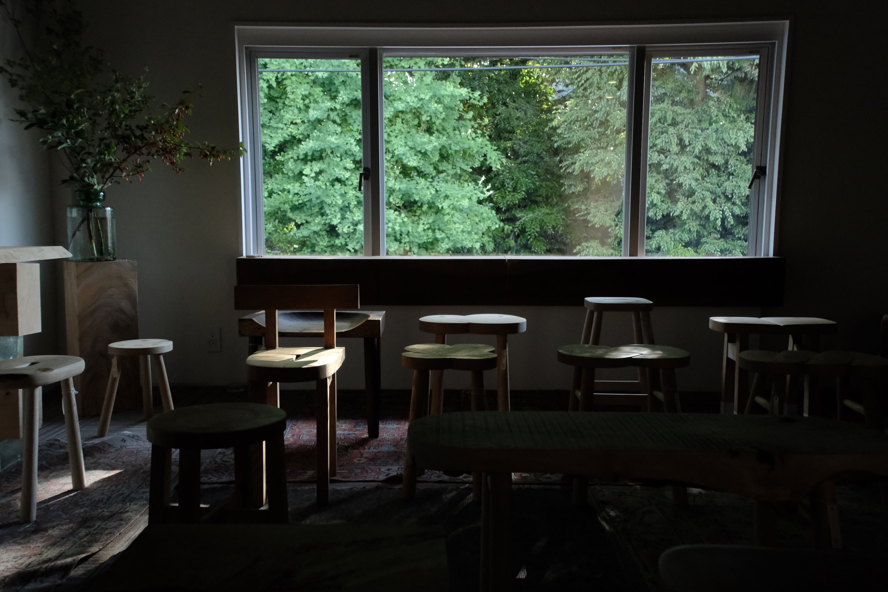 ピネル工房のスツール展』 at katakana shin｜NUE (OPUESTO
