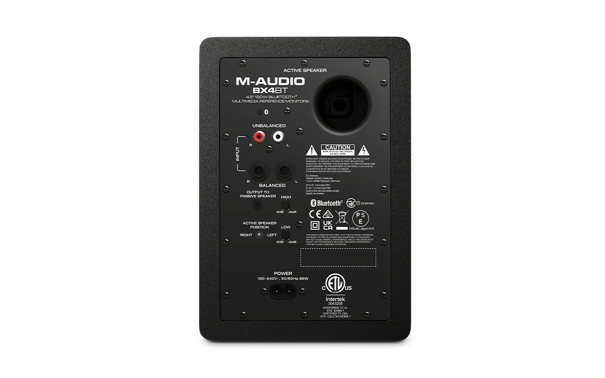 商談中⭐︎M-AUDIO BX4 BT M-Audio BX4 BT 4.5インチモニタースピーカーで実現する高音質