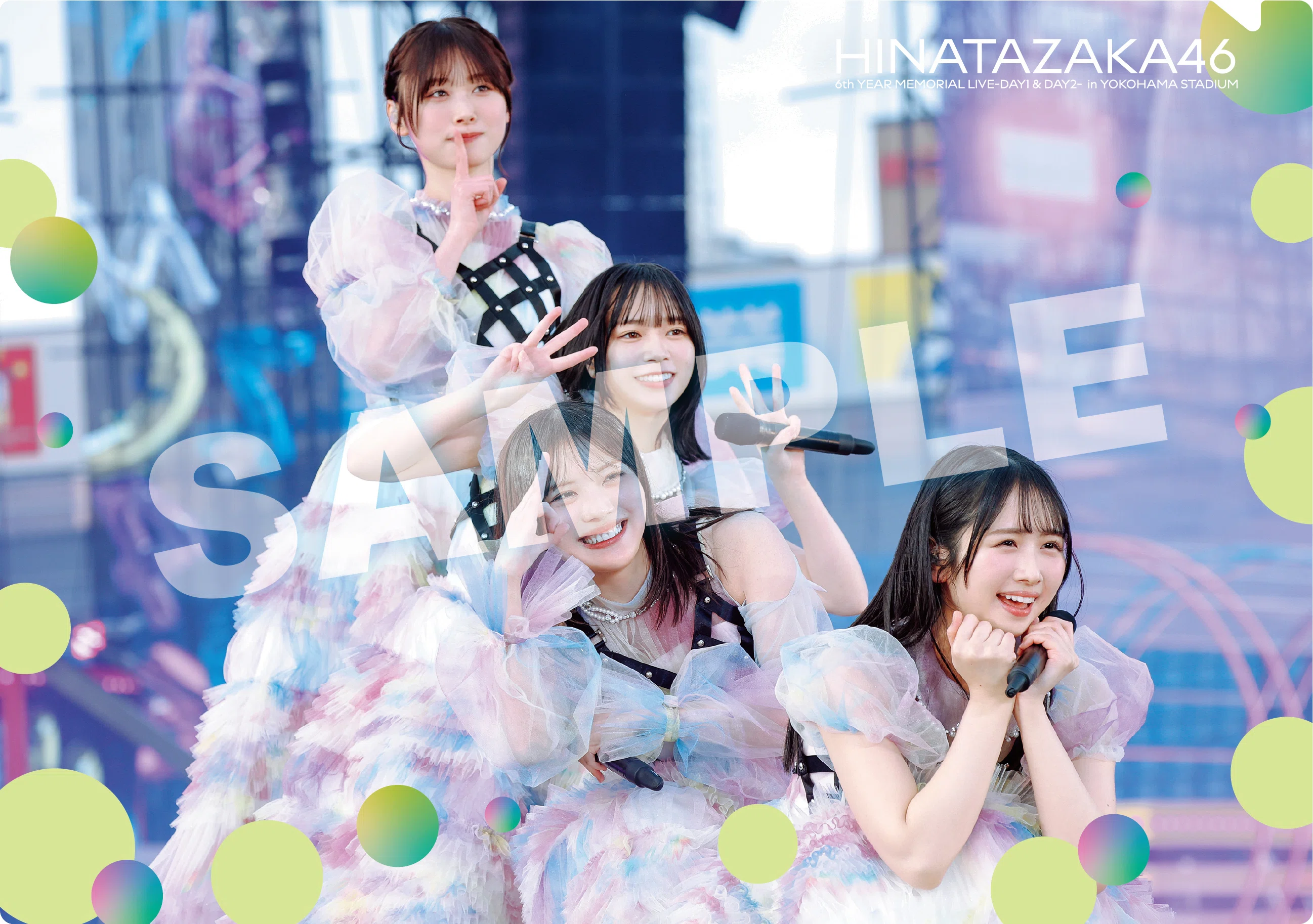 เปิดจอง Hinatazaka46 Blu-ray&DVD 「6th MEMORIAL LIVE in Yokohama