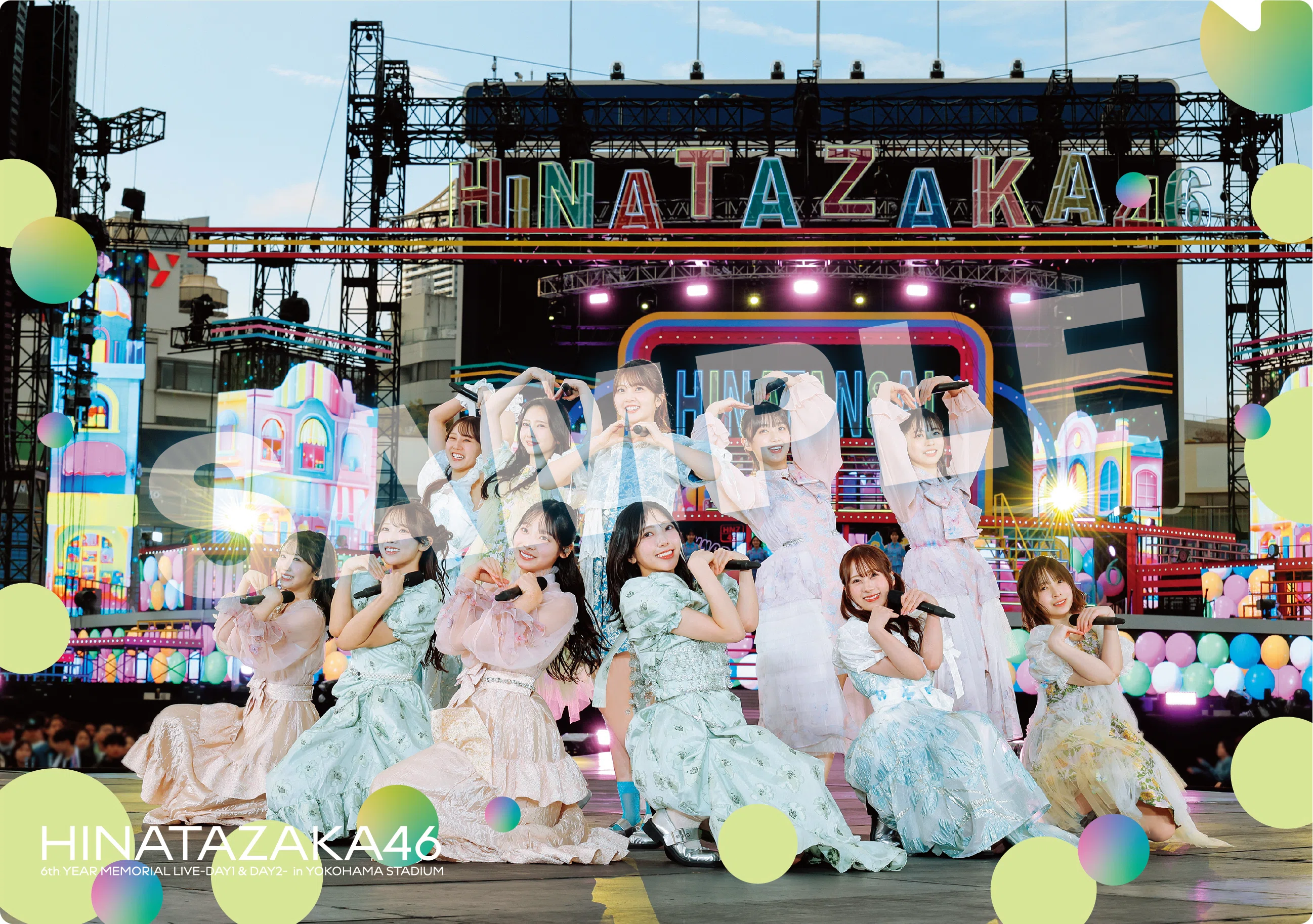 เปิดจอง Hinatazaka46 Blu-ray&DVD 「6th MEMORIAL LIVE in Yokohama