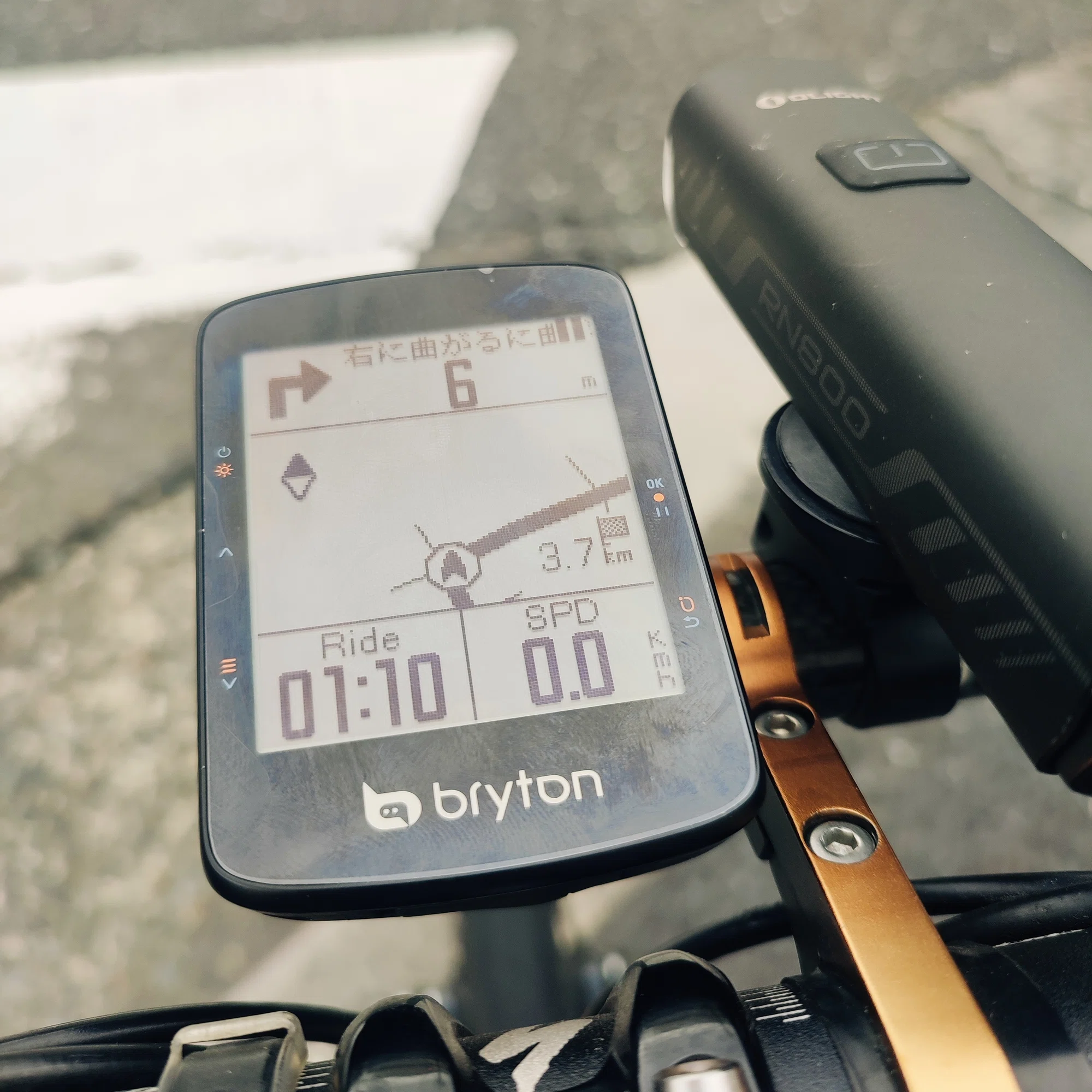 サイコンを替えた（Bryton Rider 460）｜イノケン
