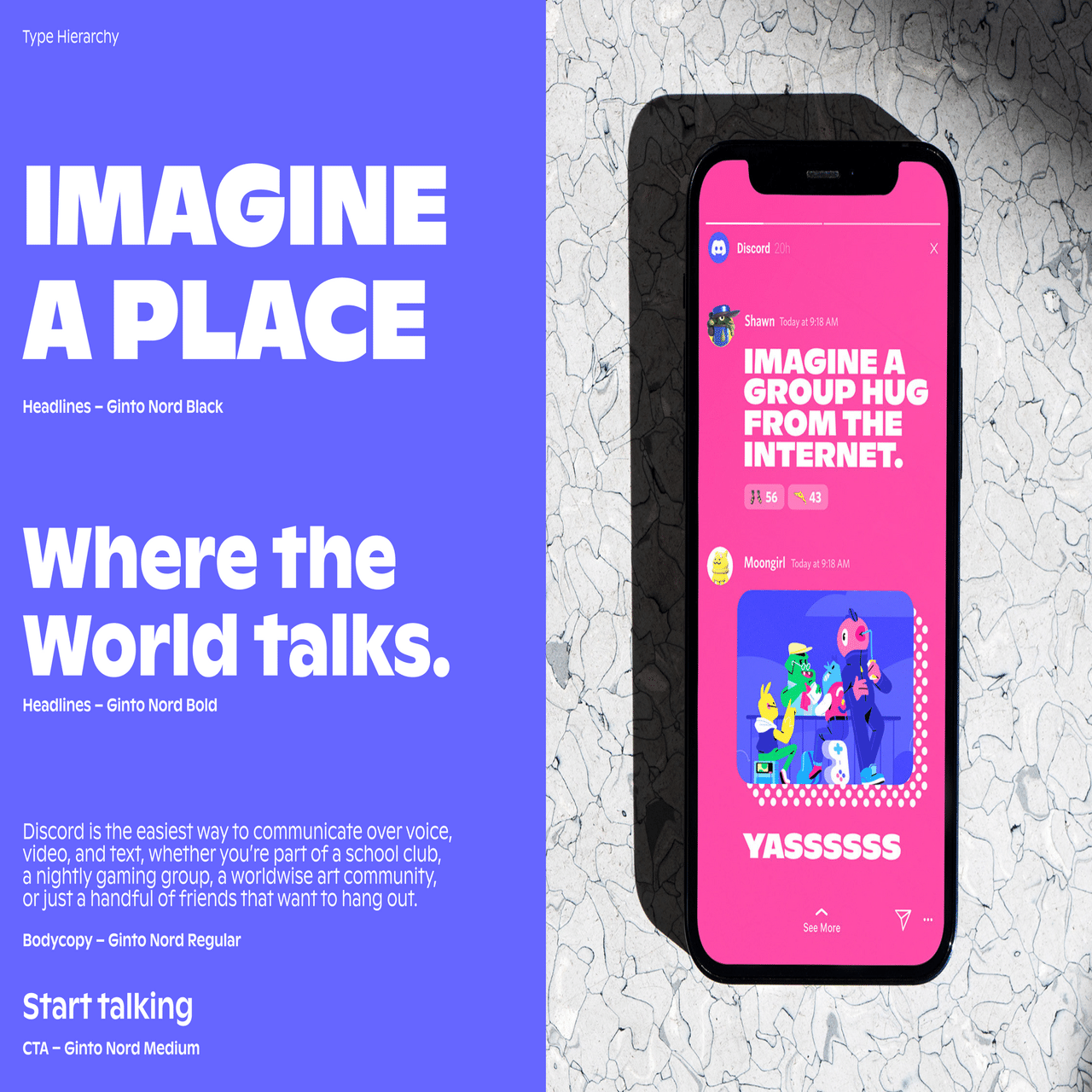 コミュニティを紡ぐ文字：Discordが選んだカスタムフォント「Ginto」の物語｜Typo Monde