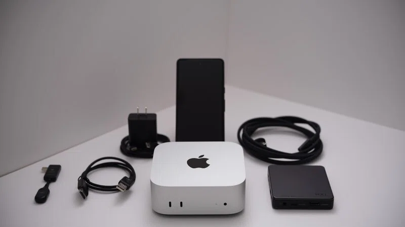 レビュー】Mac miniとプロジェクター NX1で実現する、モバイル&ごろ寝