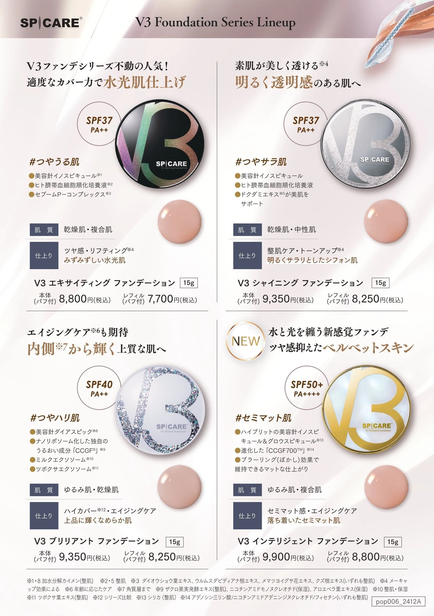 Merche様用　ナノ3 ファンデ2 メイク時間をスキンケアに変えるファンデーション｜REVO+ 美容の