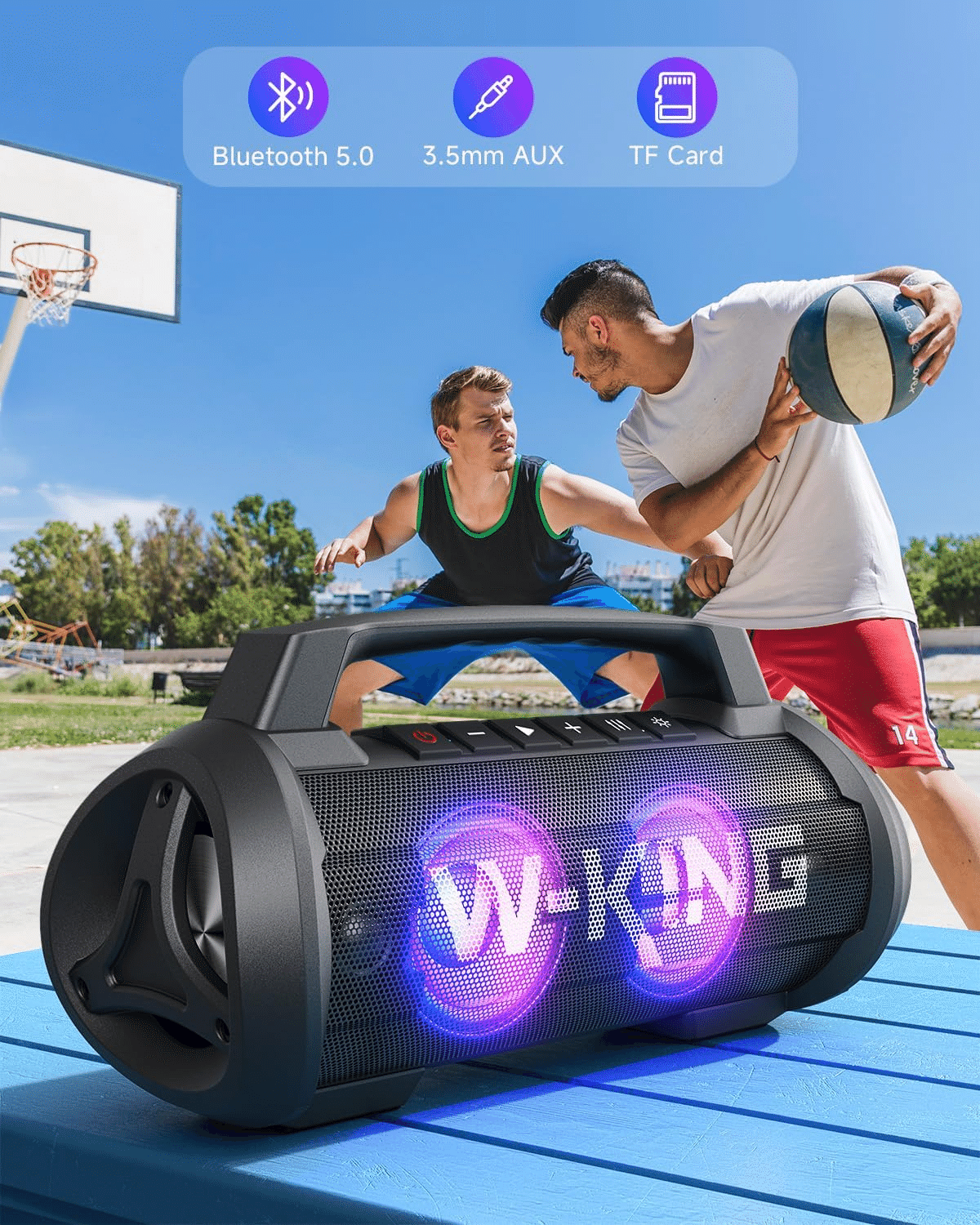 W-KING 120W MAX ワイヤレススピーカー 【公式通販】