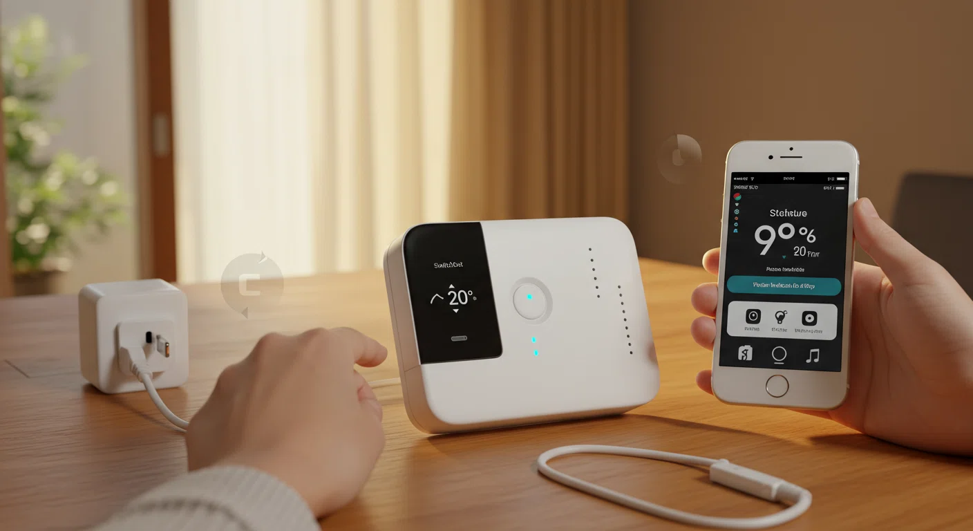 SwitchBot ハブ2のセットアップ手順と初期設定画面