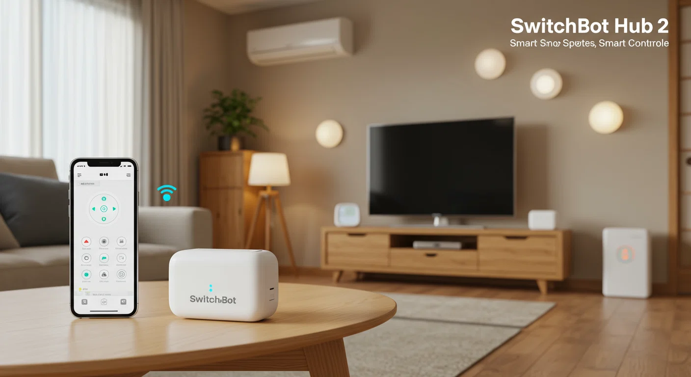 SwitchBot スマートリモコン ハブ2の機能と活用シーン