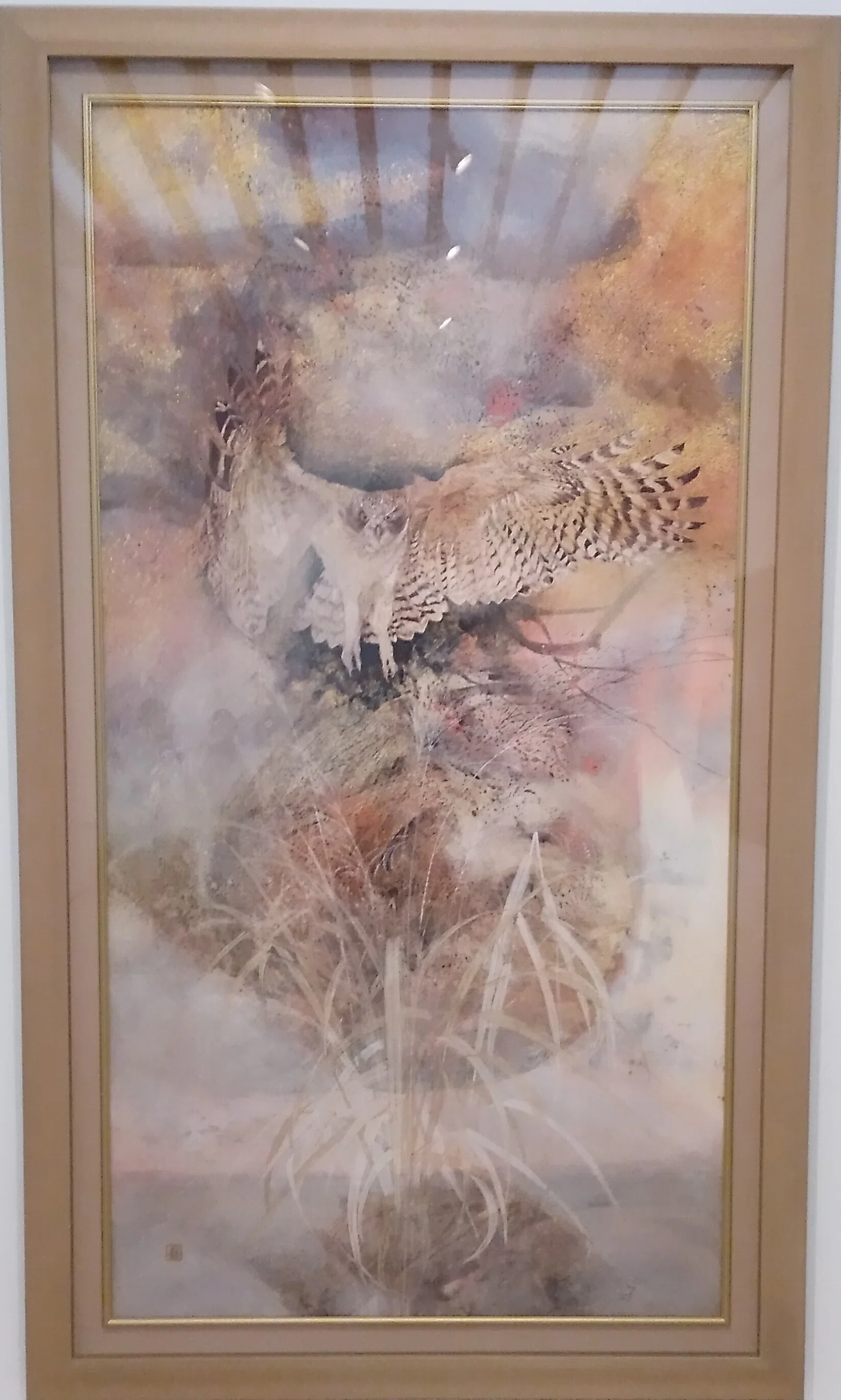 横須賀美術館 4 海辺のミュージアムで楽しむ日本画のきらめき」西野