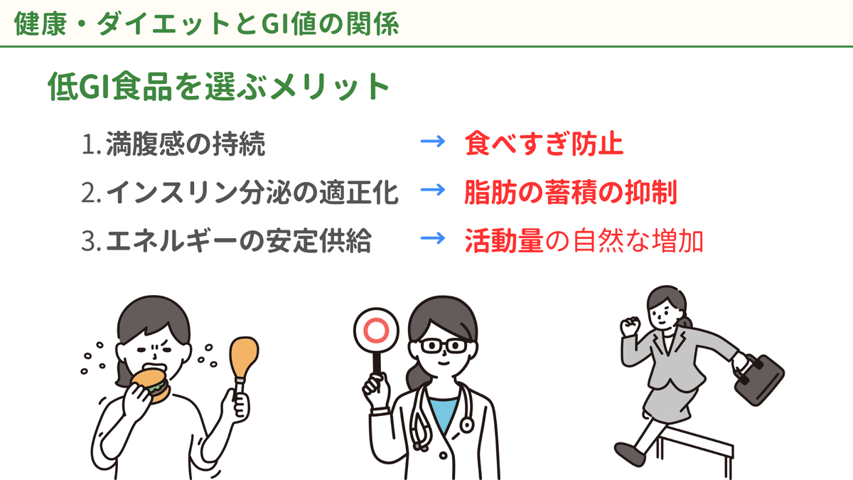 低GI食品」で糖質をダイエットの味方にする。｜まる🎈｜健康と