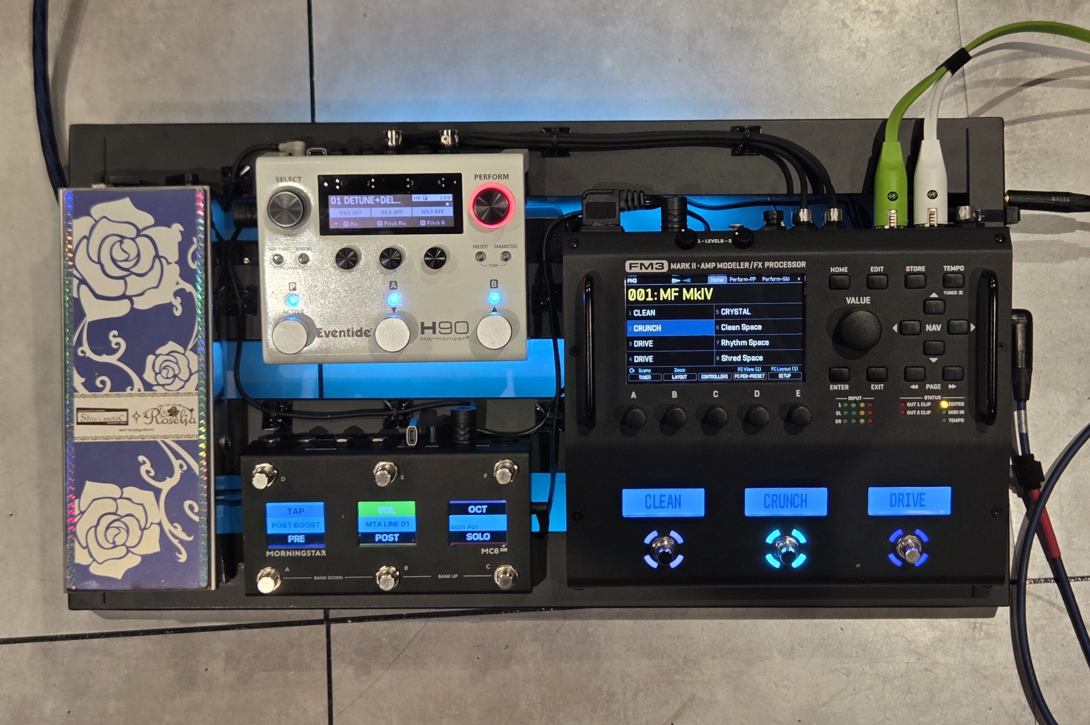 ペダルボード構築 2025年ver.｜みんてぃあ