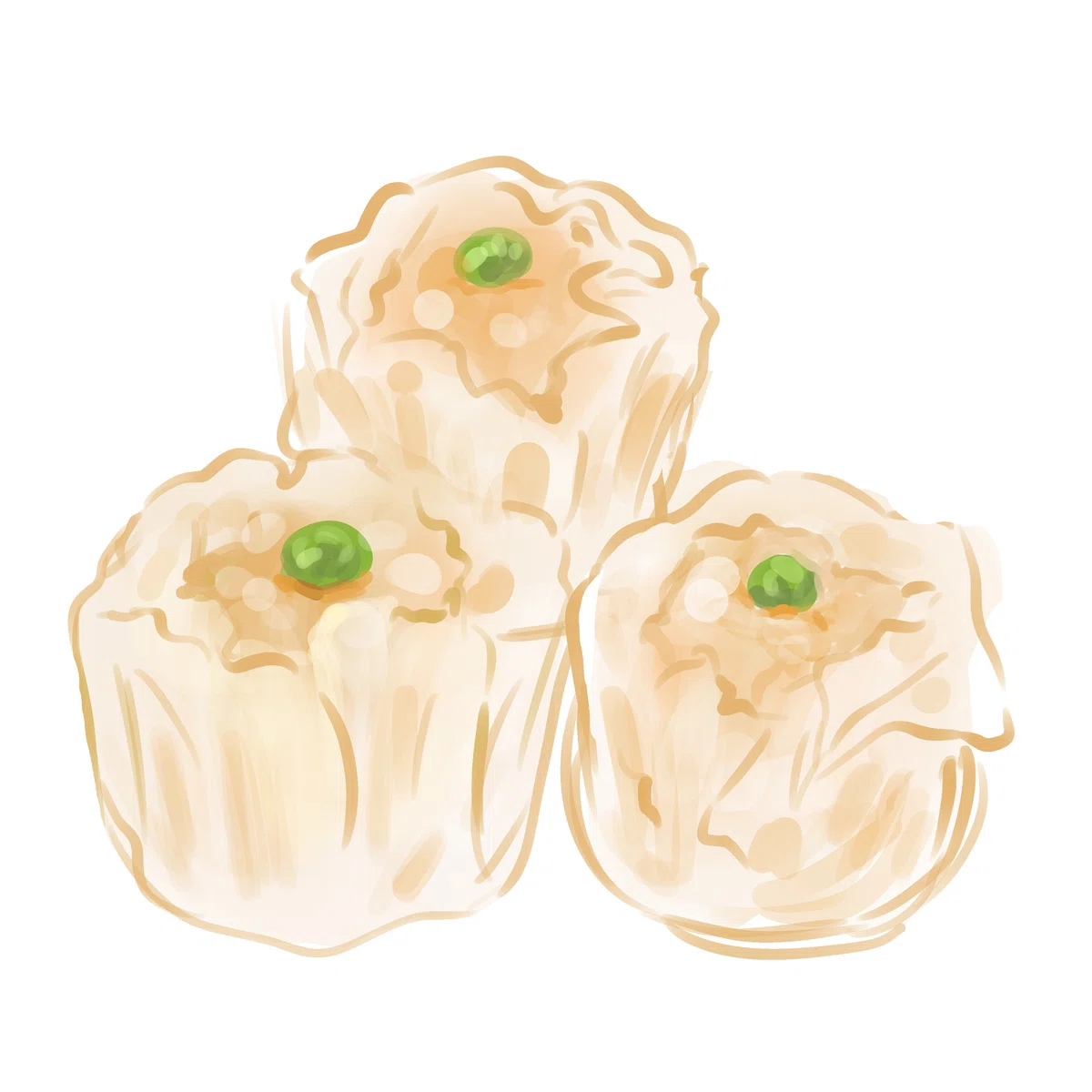 焼売のイラスト|るみあ