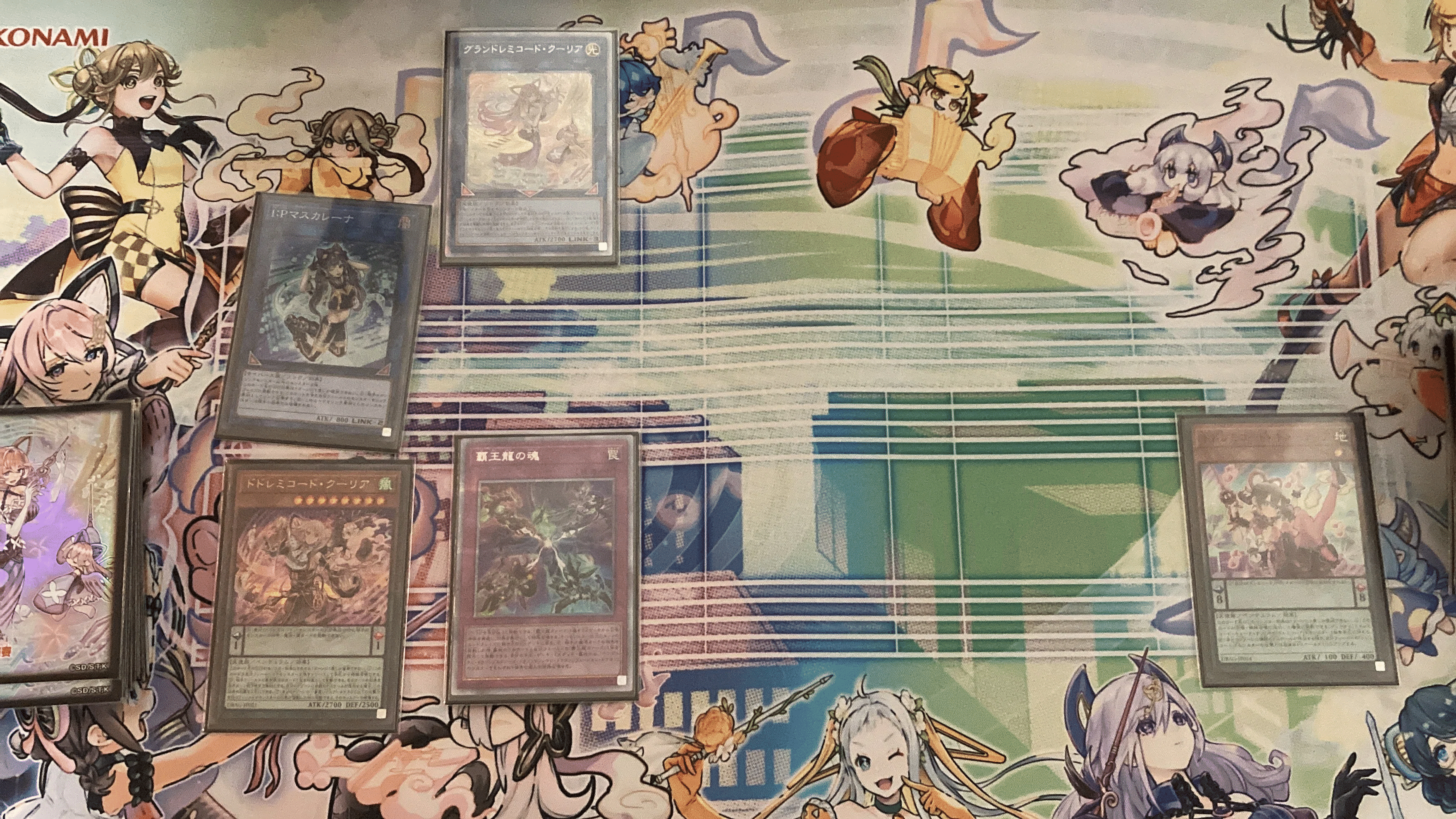 遊戯王 海外 公式 ドドレミコード・クーリア プレイマット