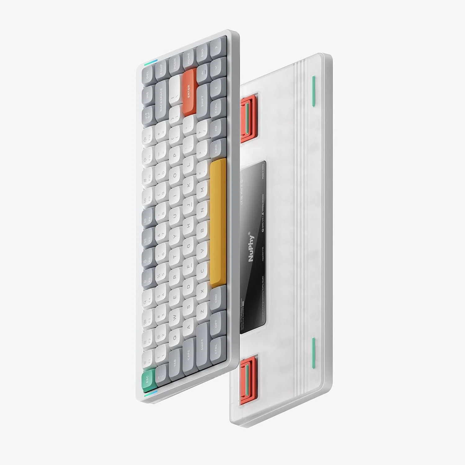 nuphy Air75 V2 ホワイト 赤軸 75% ワイヤレスキーボード|GetGadgetGot nuphy Air75 V2 ホワイト 赤軸 75% ワイヤレスキーボード|GetGadgetGot
