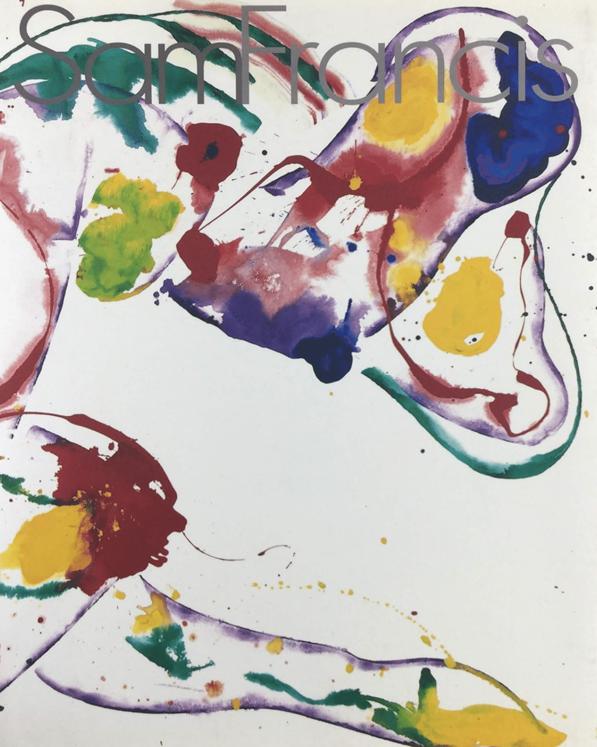 洋書・図録　サム・フランシス　ヤン・ファン・デル・トフト美術館 図録 出光コレクションによる サム・フランシス展 - メルカリ