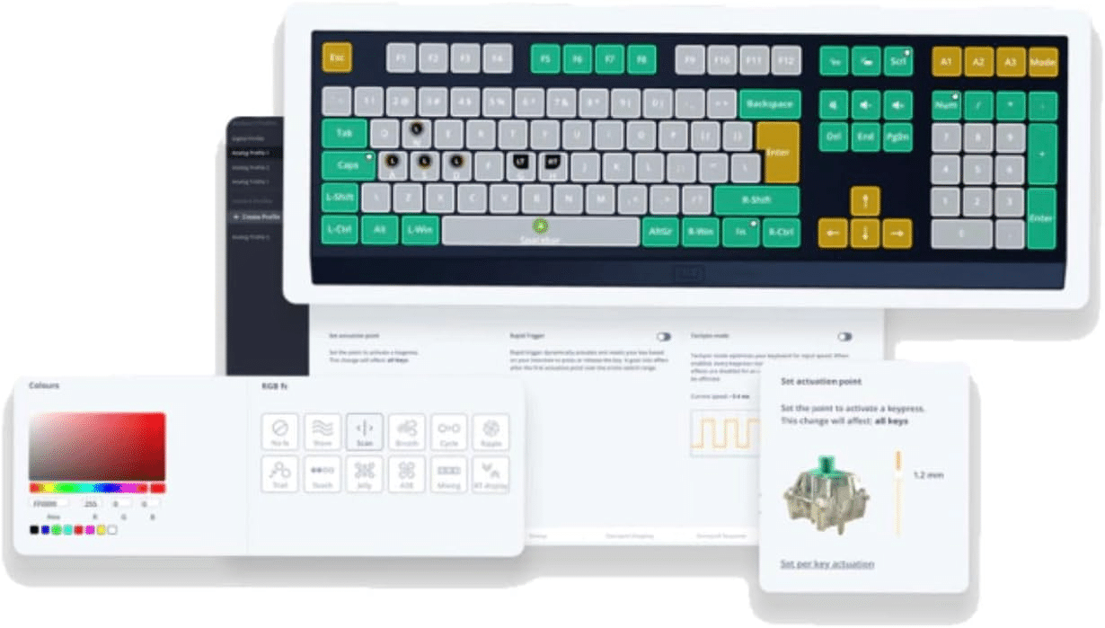 Wooting 60HE ラピッドトリガー US配列｜GetGadgetGot