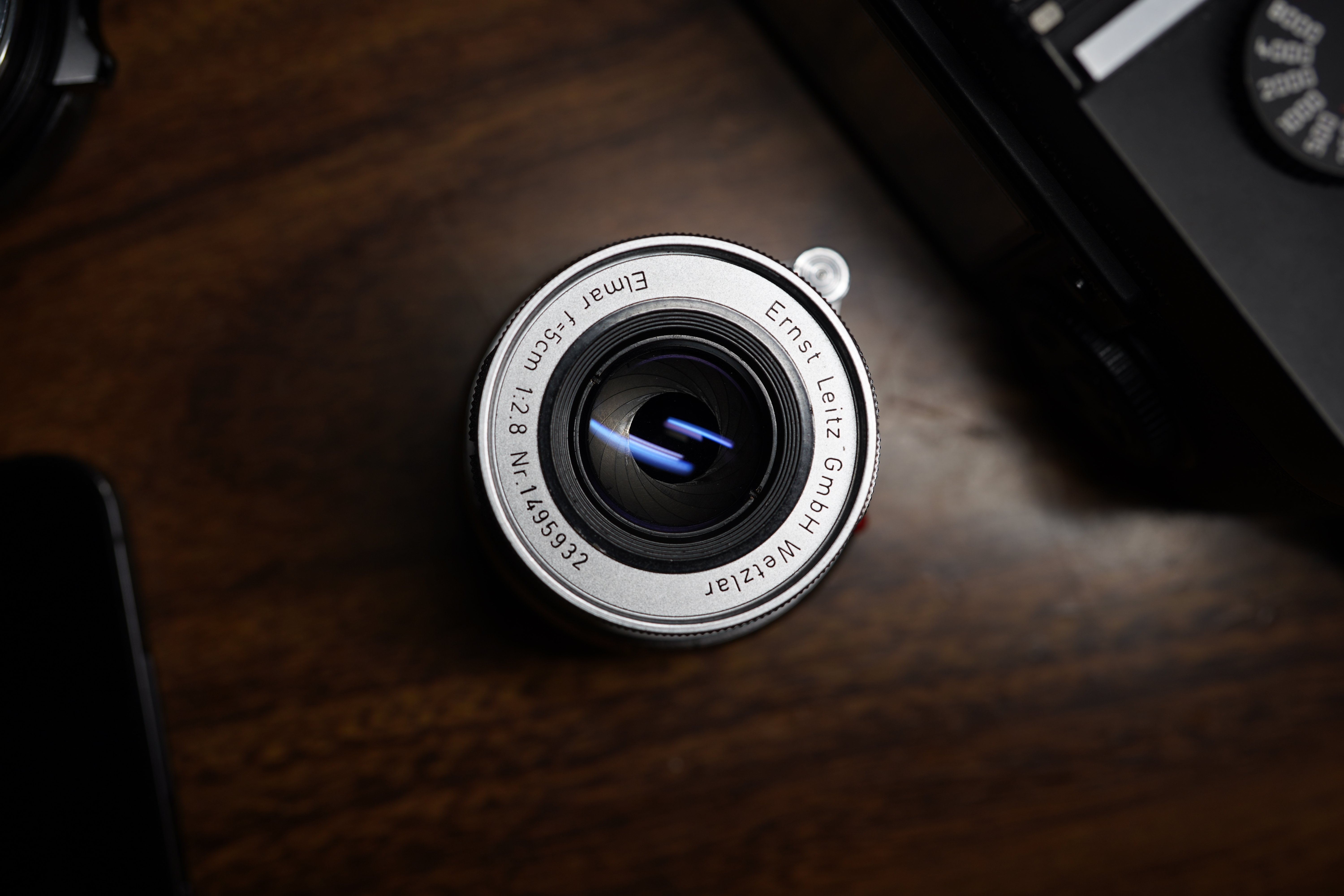 Leica Elmar 5cm f2.8 沈胴式 Mマウントタイプ【状態良好品】 Leica Elmar 5cm F2.8(L) - 三葉堂寫眞機店オンラインストア