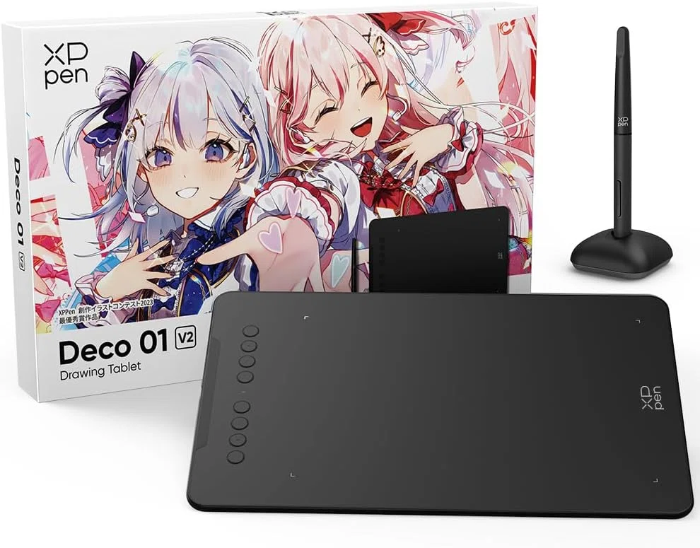 オリジナル　手描き　1点もの　ペンダントヘッド XPPen Deco01V2 ペンタブレット スマホ対応｜GetGadgetGot
