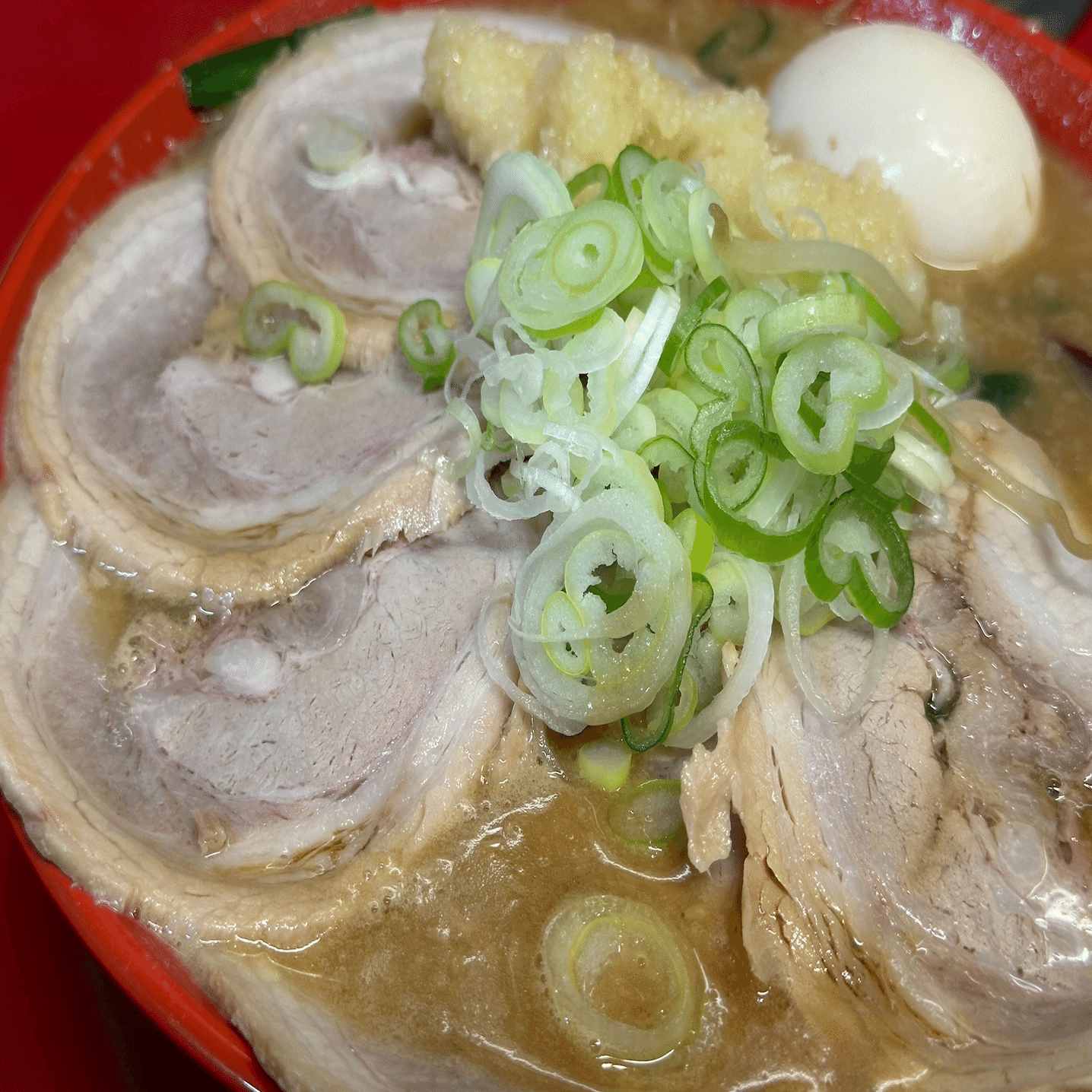 夜食（らーめん弁慶 味噌チャーシュー麺チャーシューW）＋α｜Shinji Suzuki