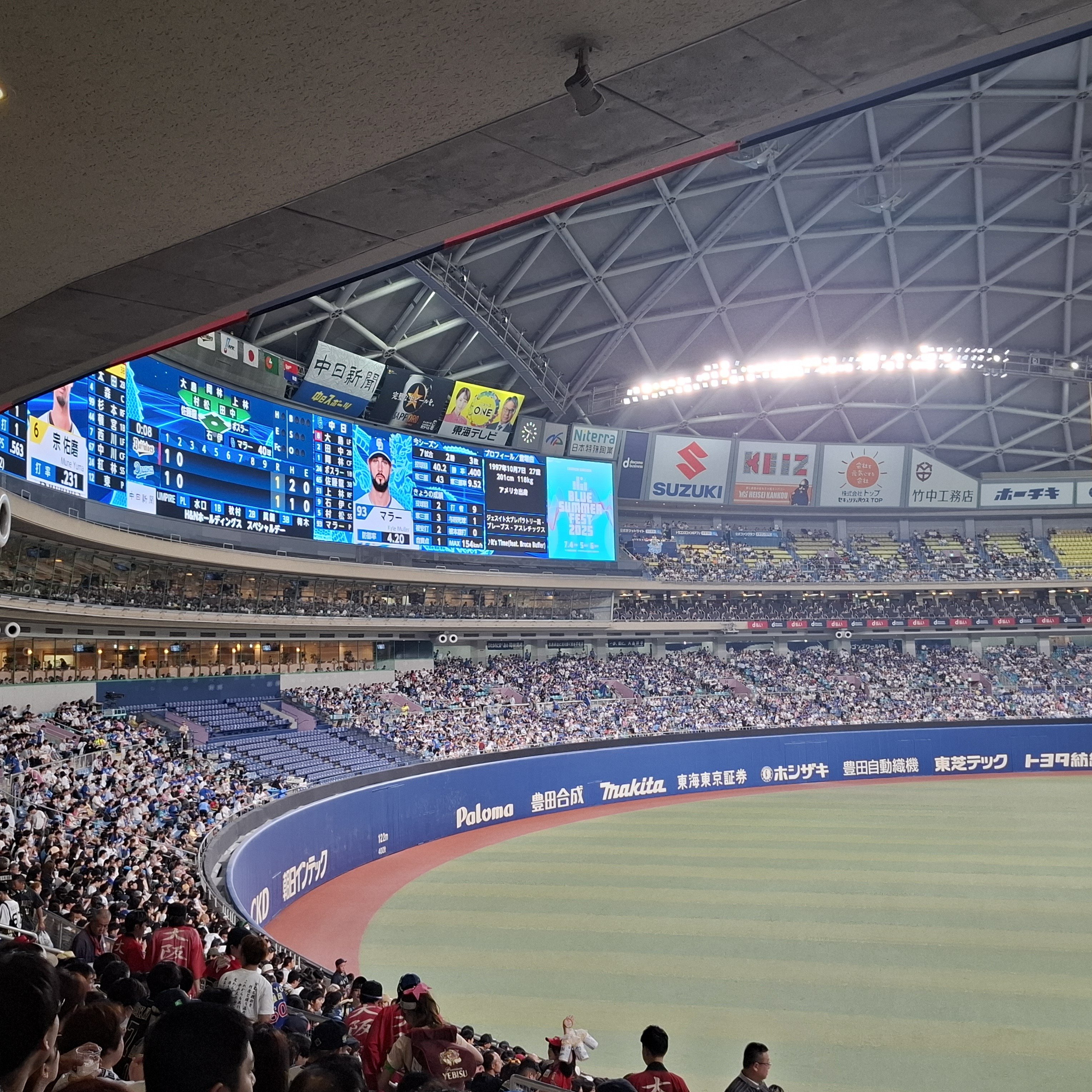 中日ドラゴンズ対オリックスバファローズ第1戦｜もうぎゅう1014