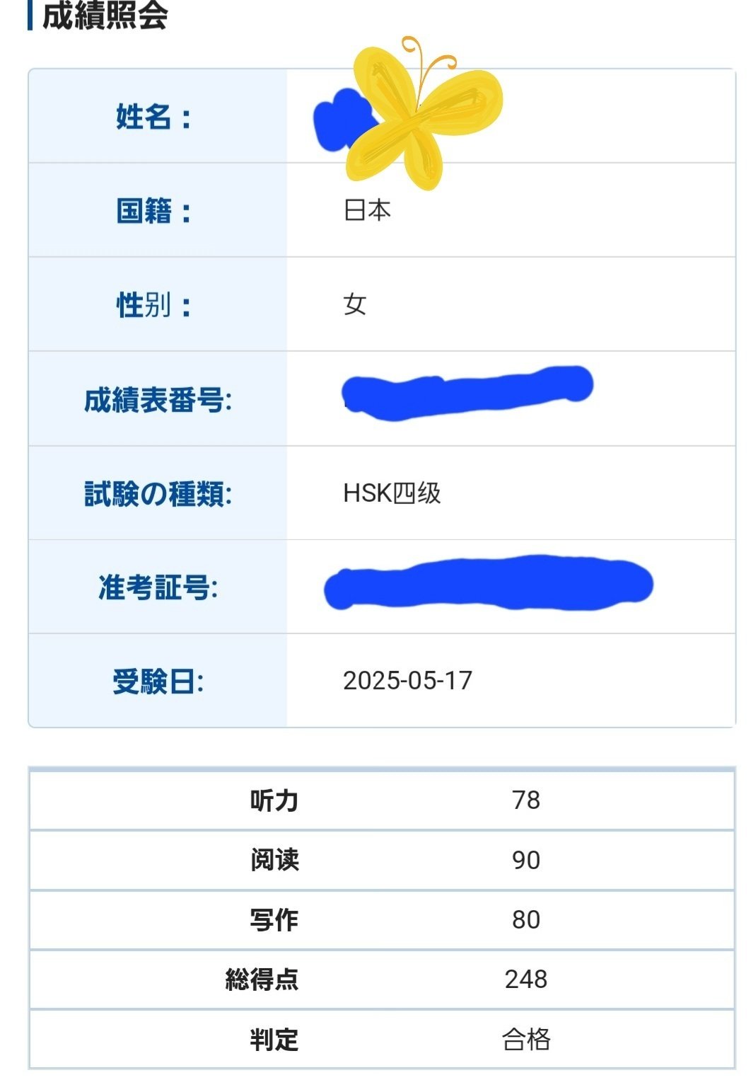 HSK4級、無事合格しました～【合格体験記】｜葉