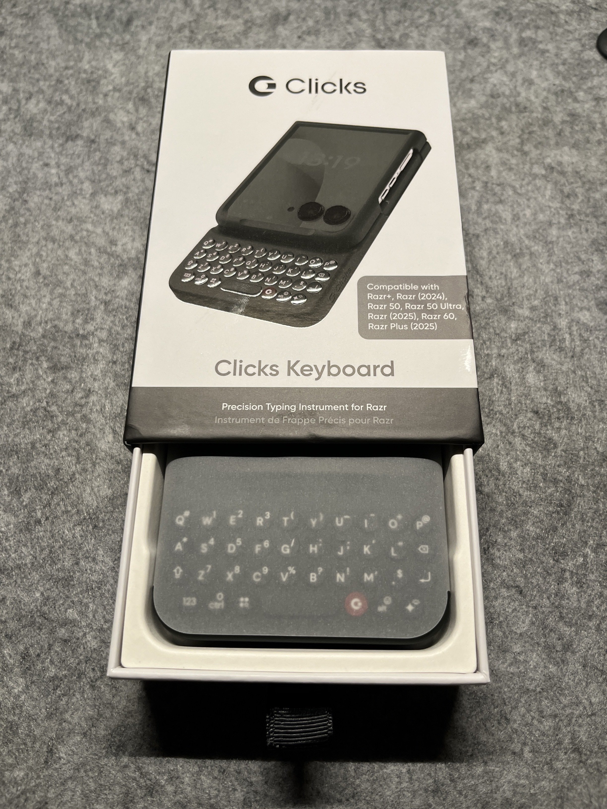 04【ガジェット】Clicks for Razrを開封したよ｜Yukleo