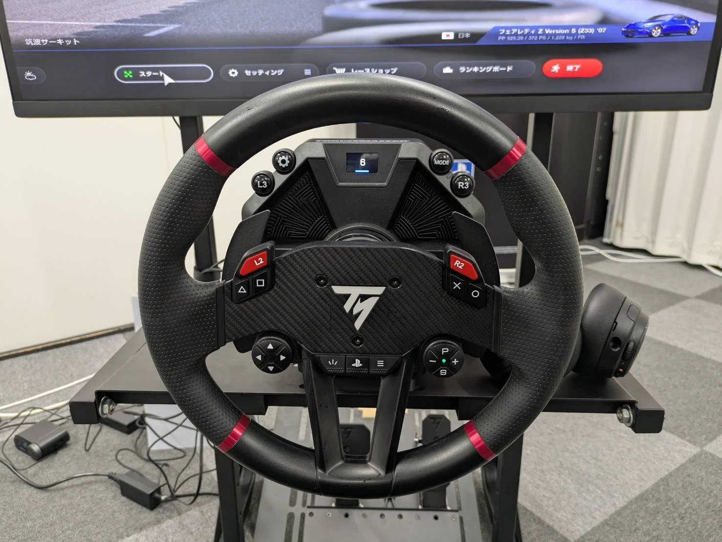 Thrustmaster T598を体験してきた｜岡田衛