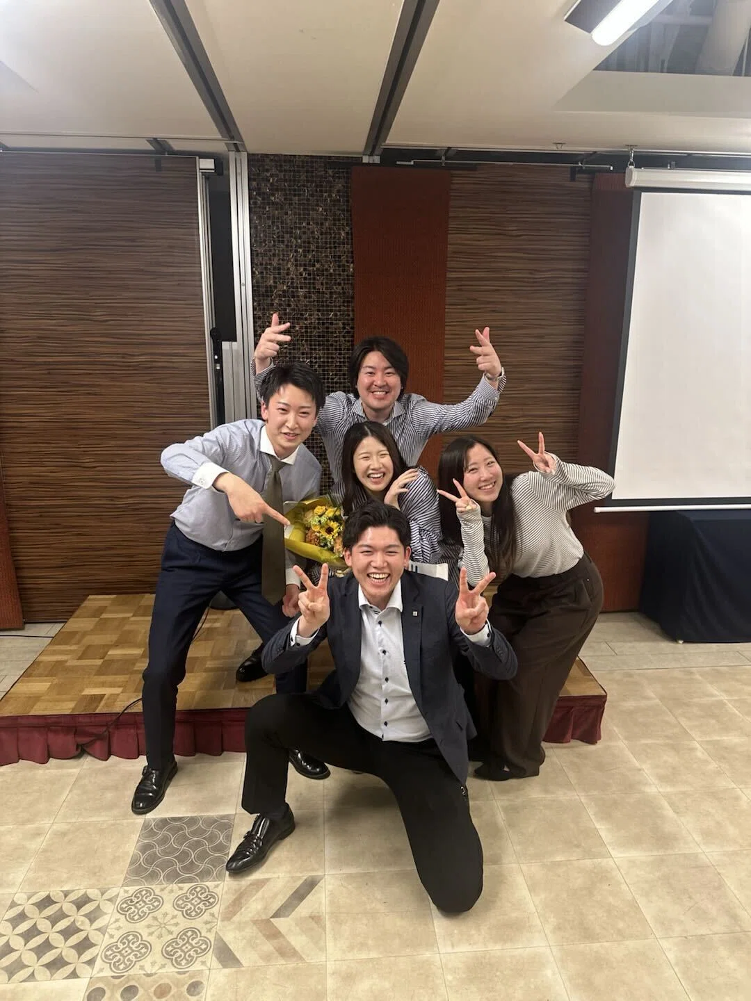 笑顔と涙で送り出す😊😢東北の憧れの先輩へ感謝を込めて。産休前