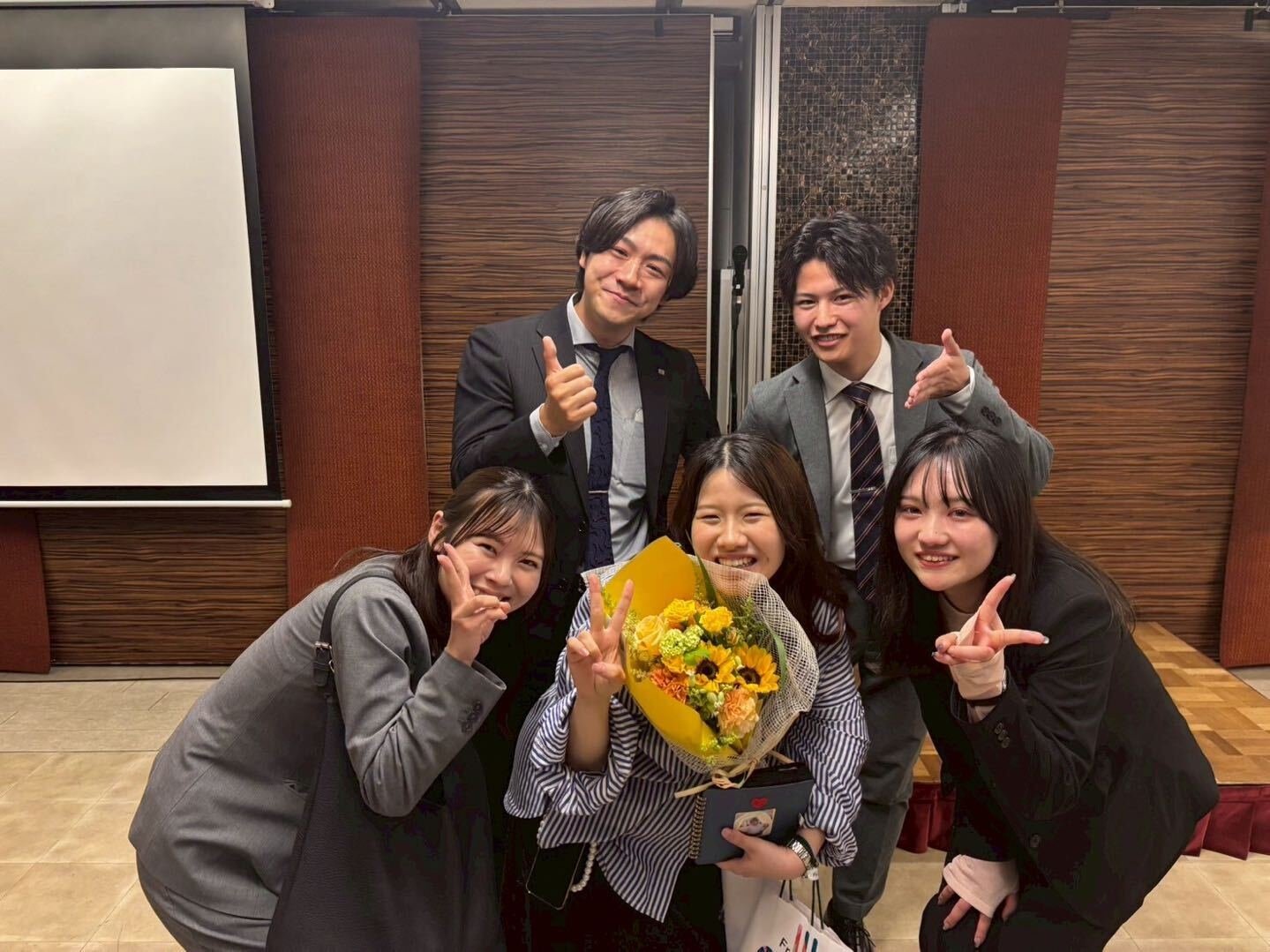 笑顔と涙で送り出す😊😢東北の憧れの先輩へ感謝を込めて。産休前