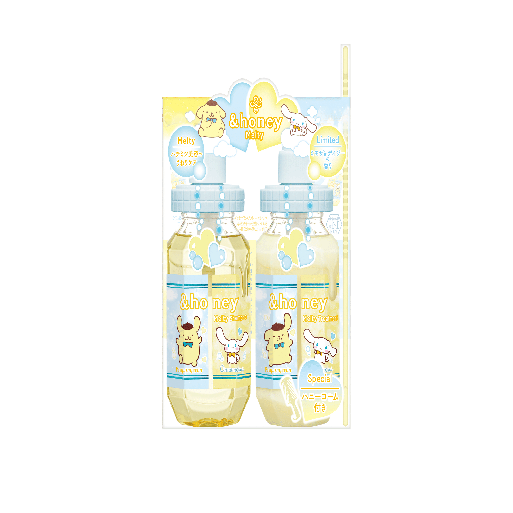 ＆honey」と「＆PAIR」から「シナモロール、ポムポムプリン」と「マイ