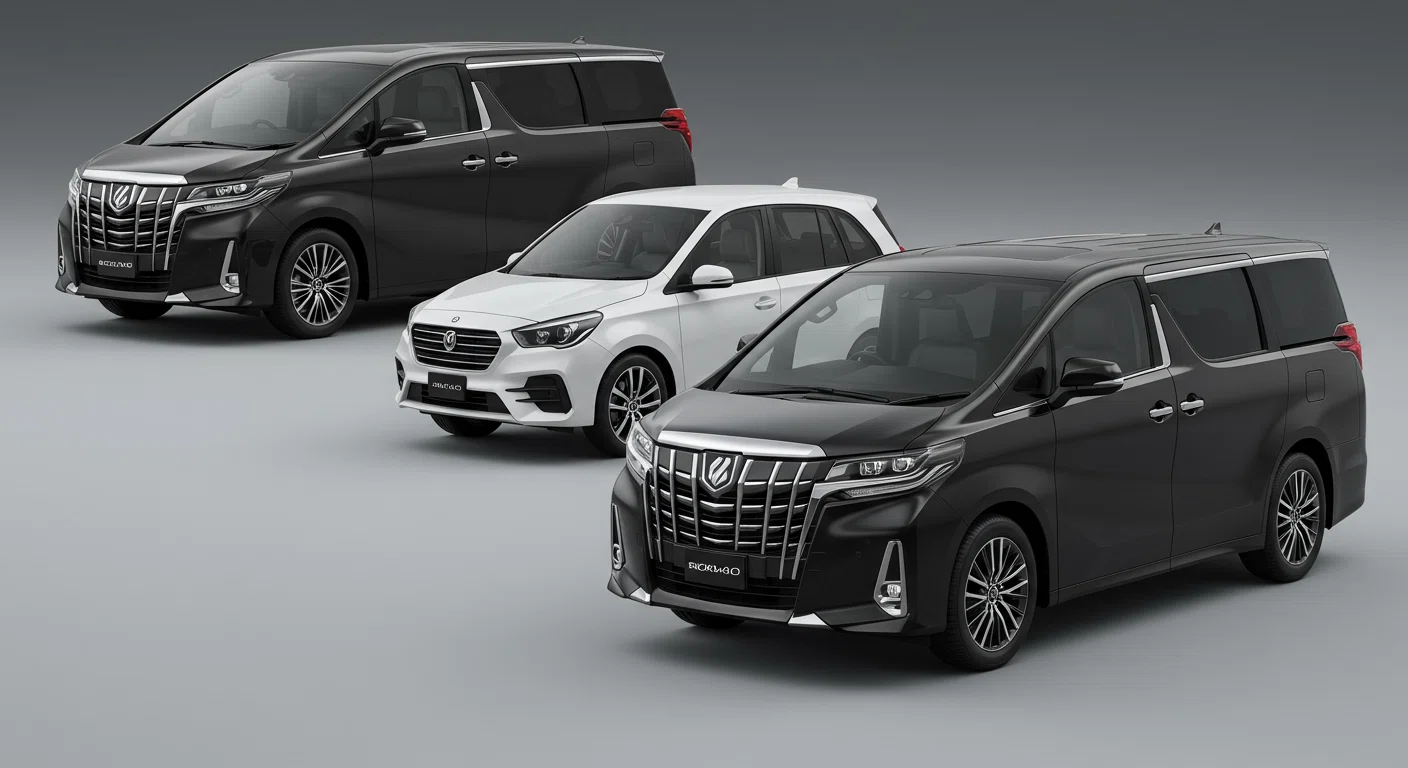 アルファードとライバル車種の比較