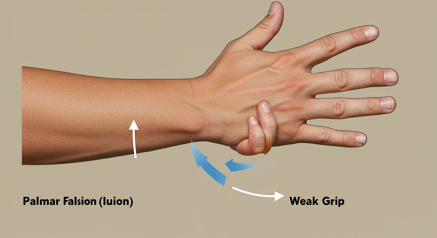 ウィークグリップでの掌屈の使い方