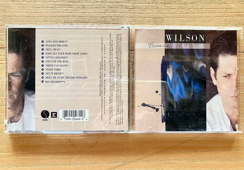 Brian Wilson　ブライアン・ウィルソン　ポスター（直筆サイン入り） 夏が終わる時の淋しさ─私にとってのブライアン・ウィルソン｜Lonesome