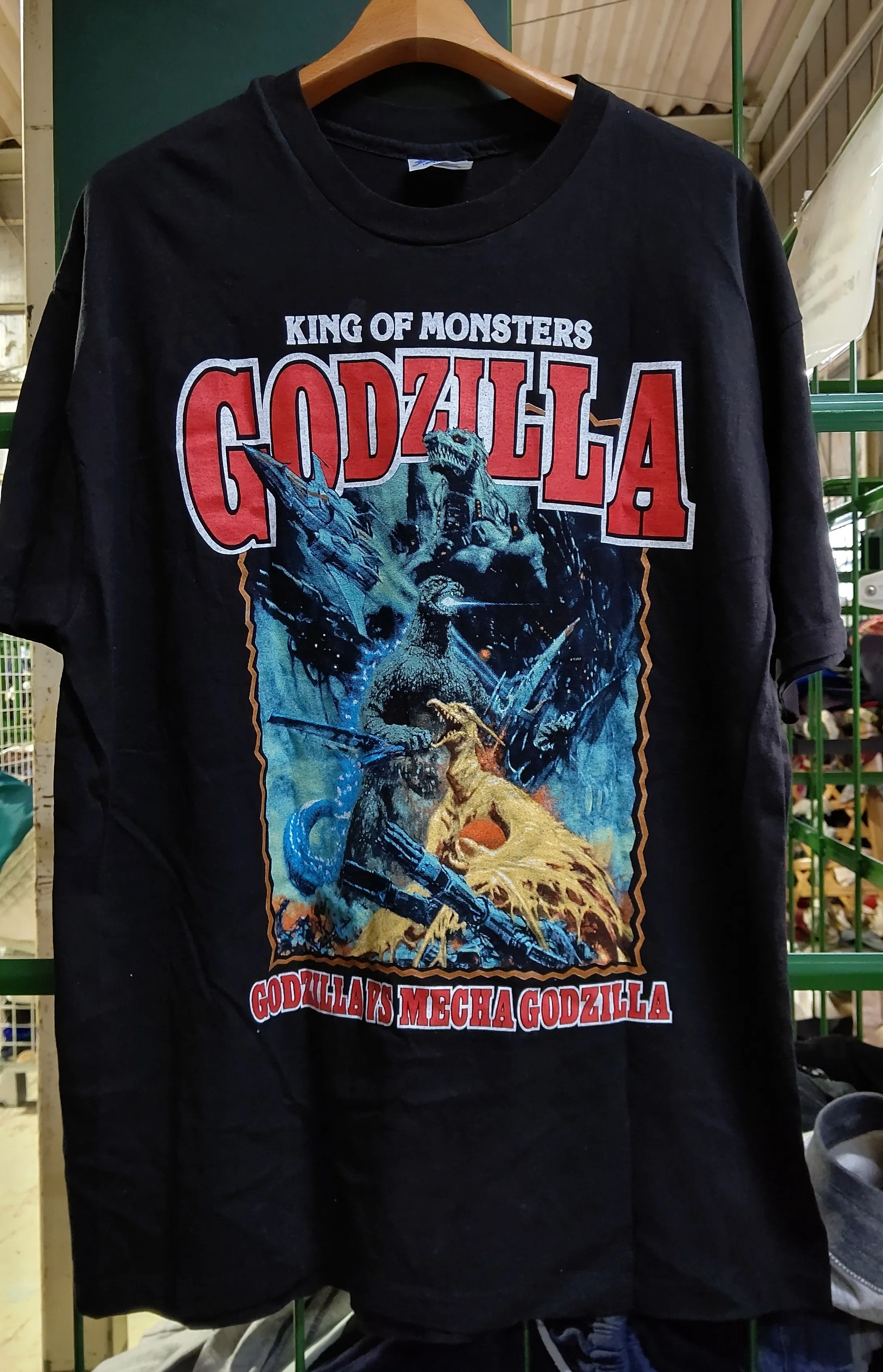 ?ゴジラ対メカゴジラ?Hanes製 のTシャツをレスキューした?MADE IN 