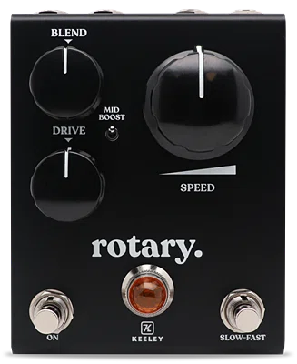 Keeley rotary ロータリースピーカー エフェクター Keeley Rotaryは、ヴィンテージ・ロータリースピーカーの温かく