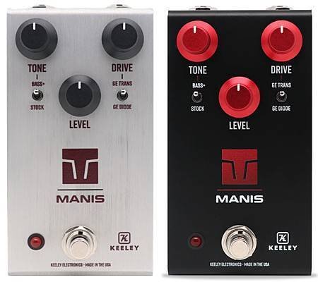 Keeley Manis OverdriveはKLON CENTAURをベースに、ゲルマニウム