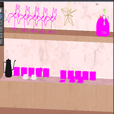 ピンクの👿マテリアルエラーの治し方｜結々