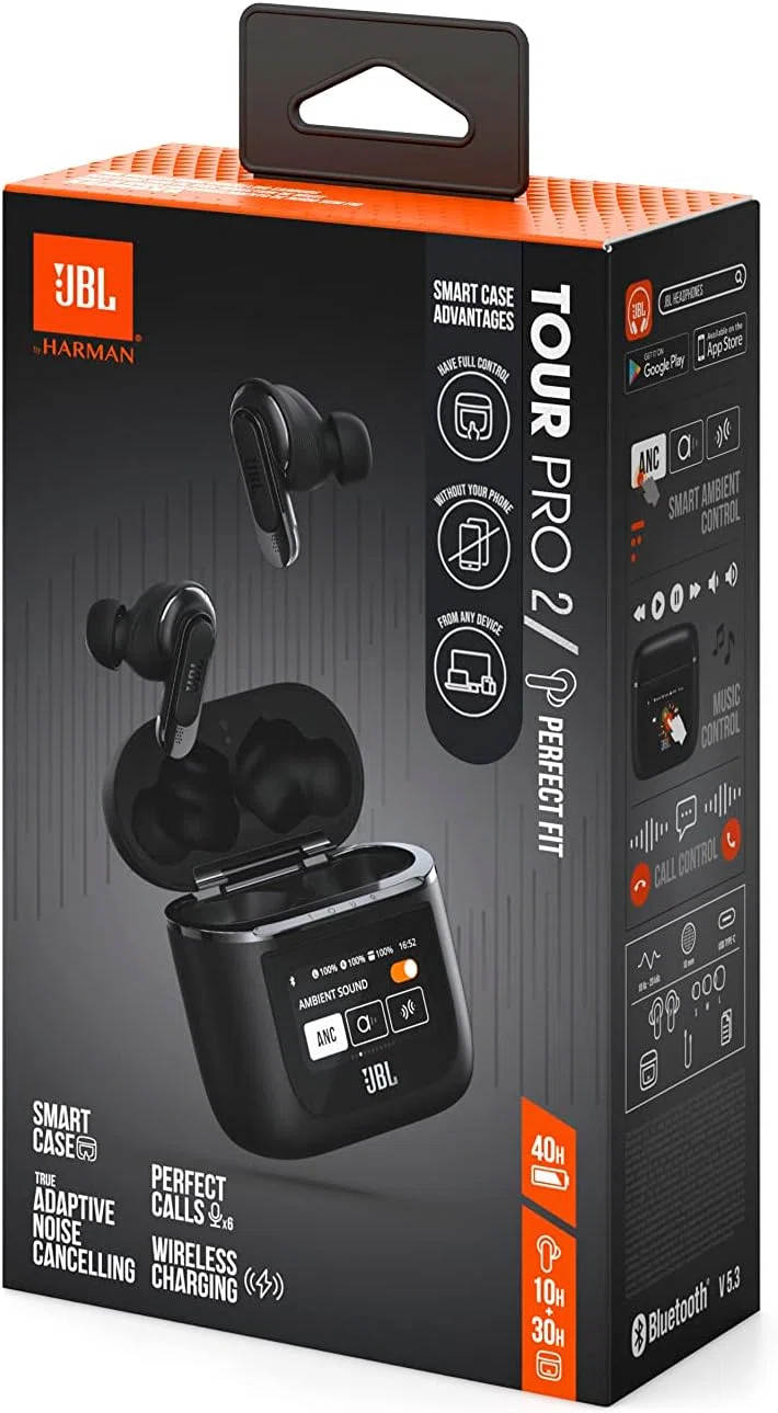 JBL TOUR PRO 2 ブラック ワイヤレスイヤホン｜GetGadgetGot
