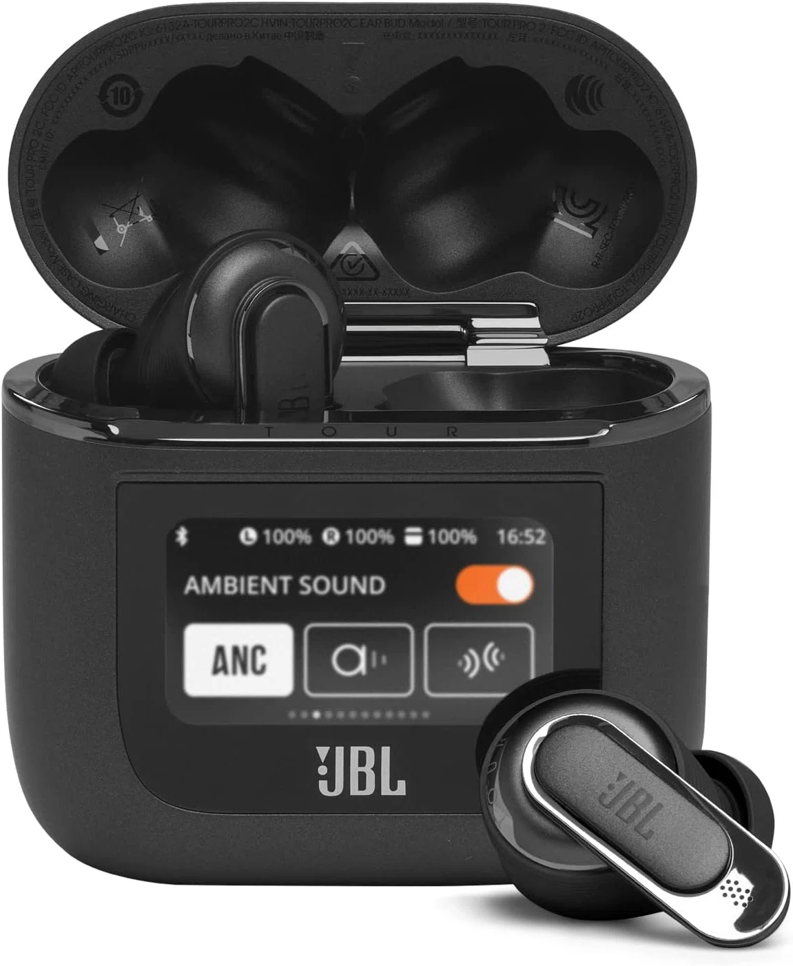 使用時間2時間JBL TOUR PRO2 JBL TOUR PRO 2 ブラック ワイヤレスイヤホン｜GetGadgetGot