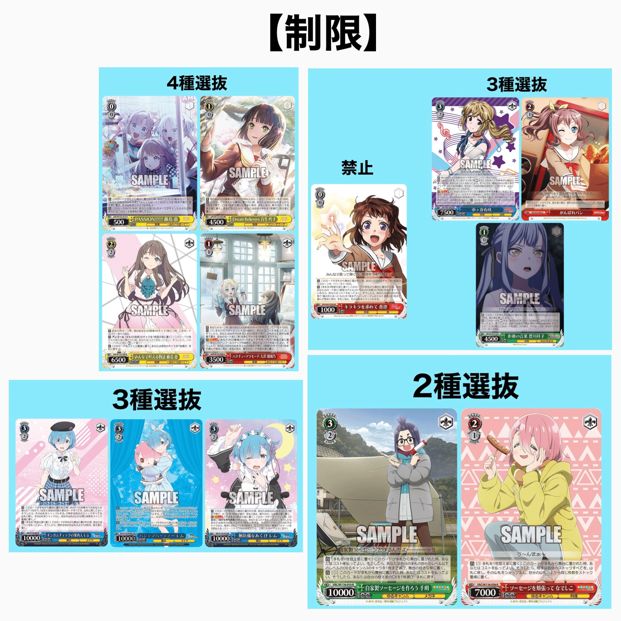 2025年前期制限改定｜イチ@キズナ杯