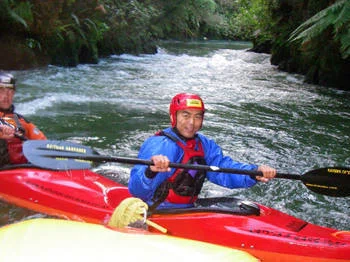 Plunging down a 7m waterfall! - Kaituna Cascades in Rotorua｜Iwao FUJII