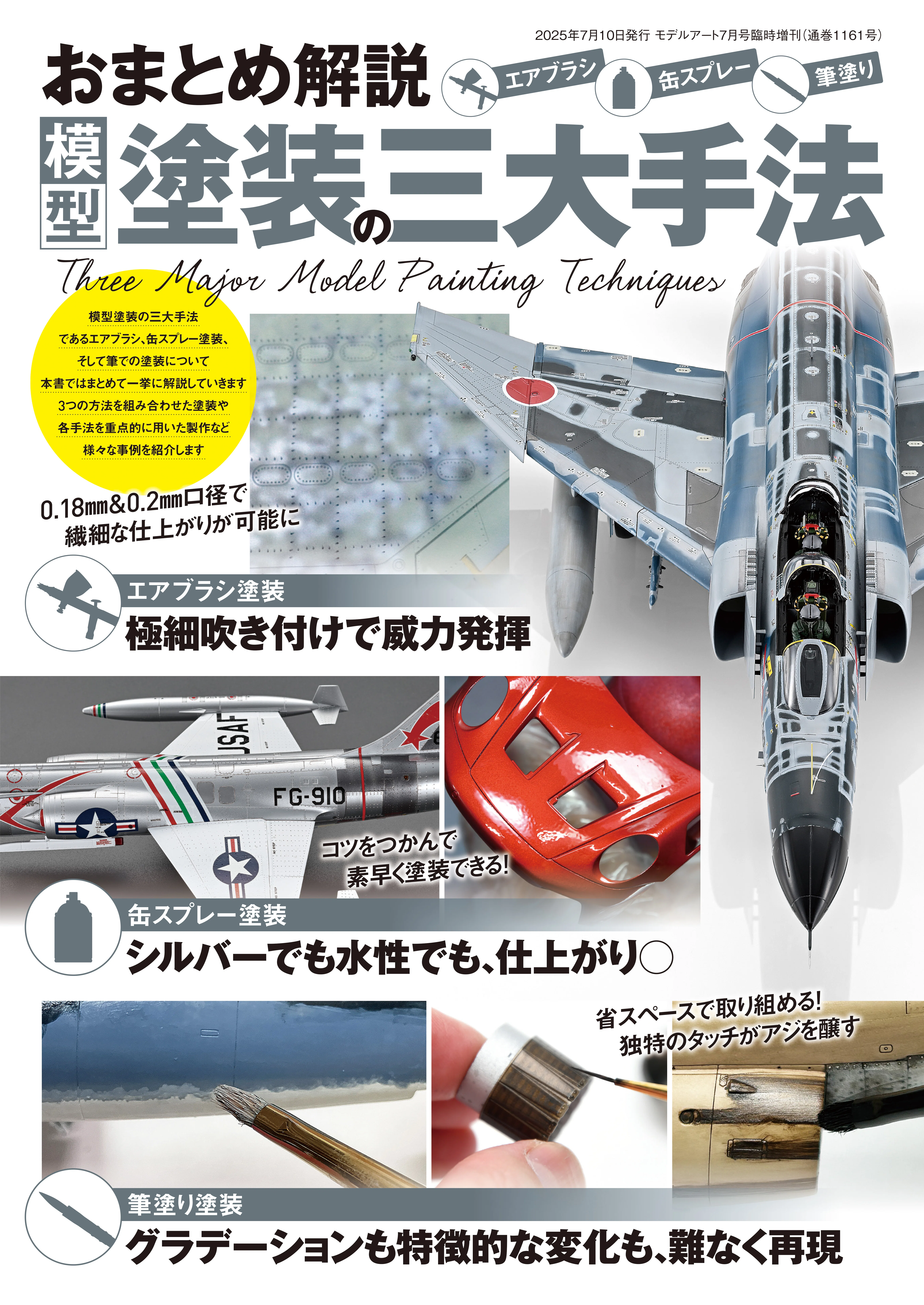 サンプル公開】おまとめ解説 模型塗装の三大手法｜モデルアート公式