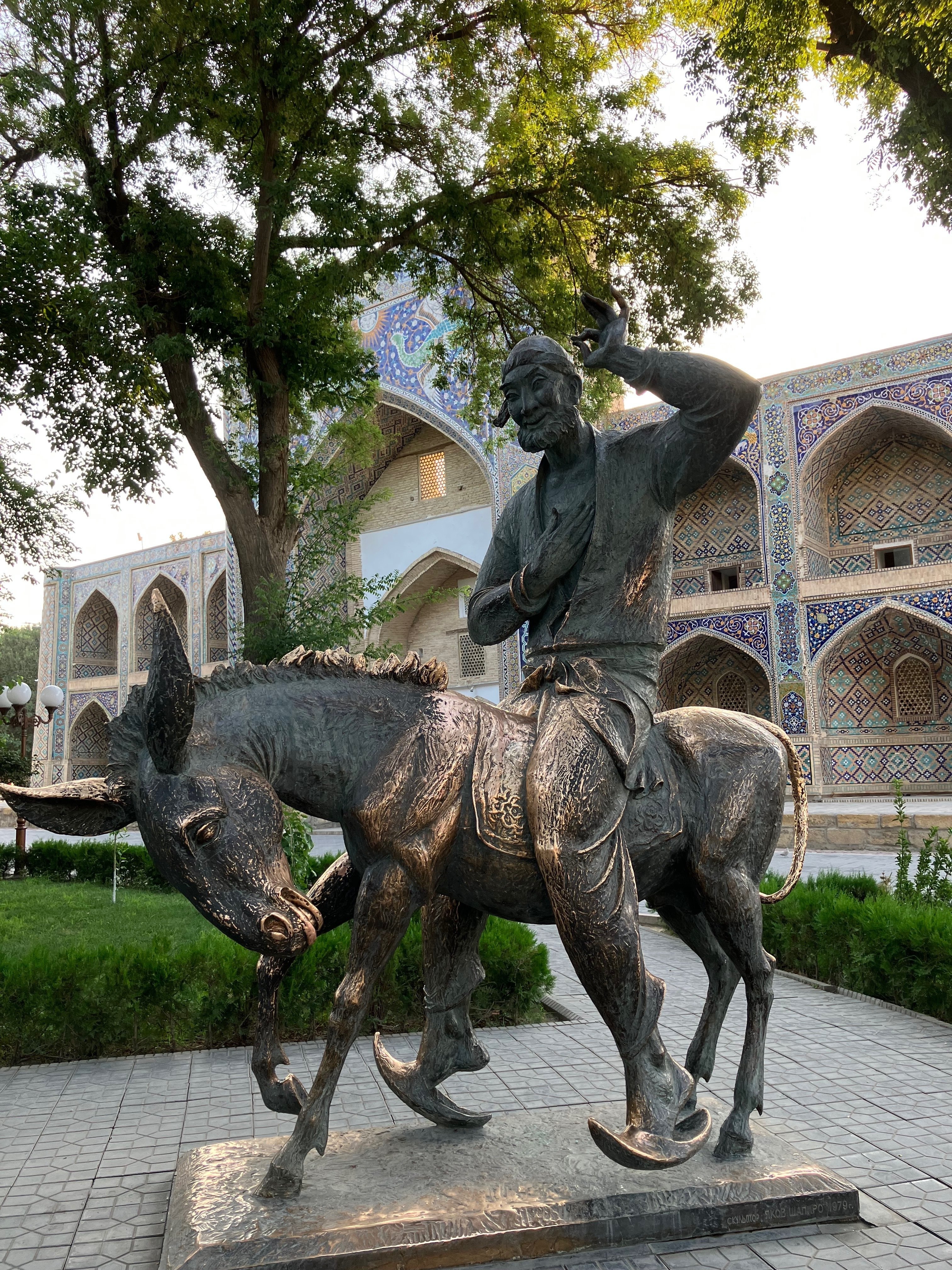 灼熱のウズベキスタン🇺🇿⑤スィトライ・マヒ・ホサ宮殿inブハラ｜にゃ